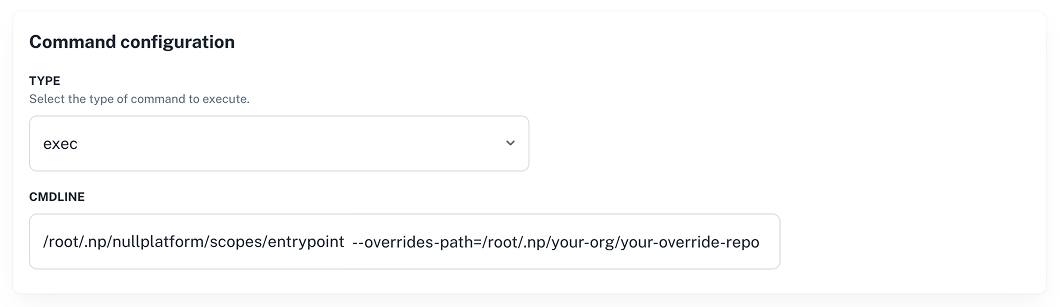 channel-override-repo